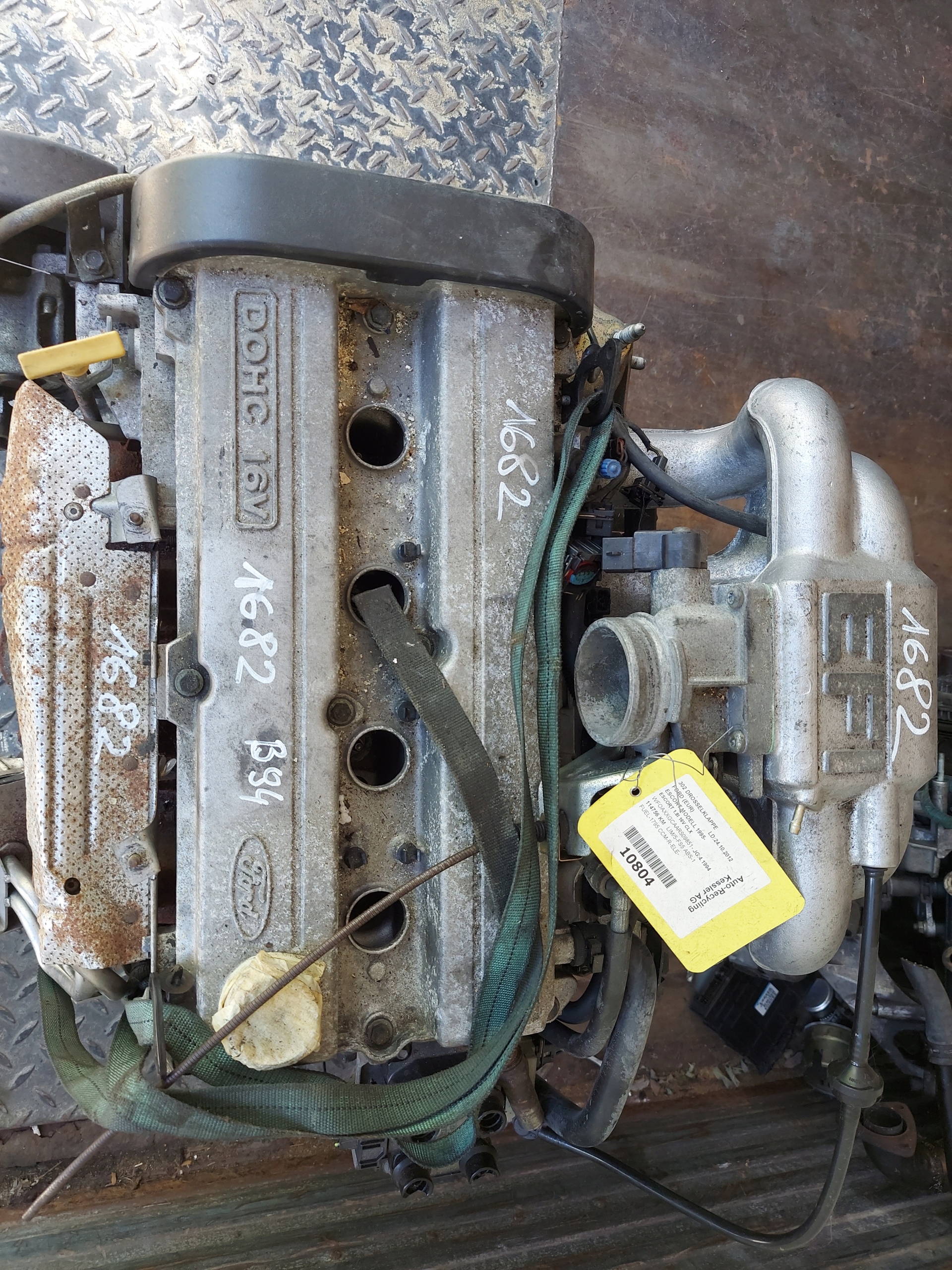 engine FORD ESCORT MK6 1995R 1.8 16V 114.756km B94