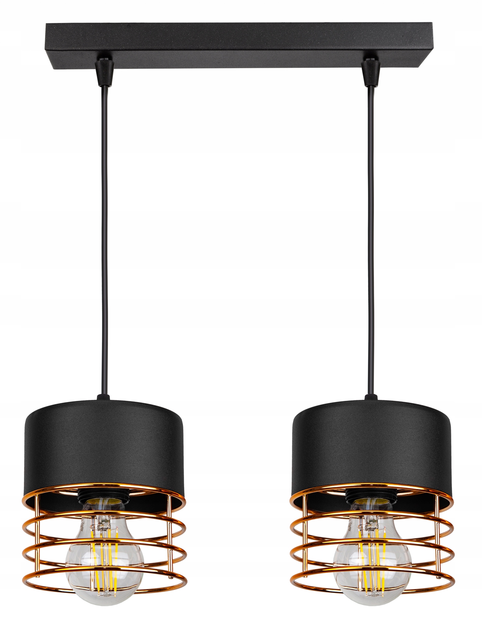 

Lampa Sufitowa Plafon Żyrandol Loft Edison Led