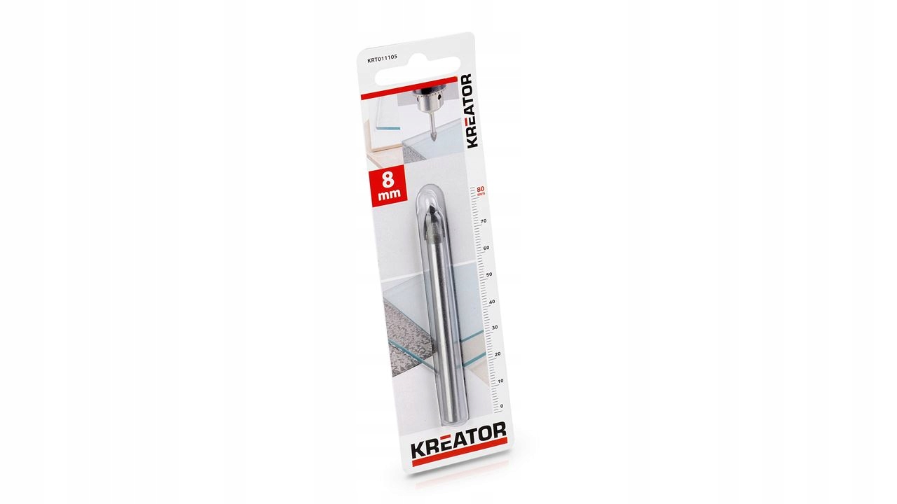 

Wiertło do szkła płytek ceramiki 8,0mm Kreator