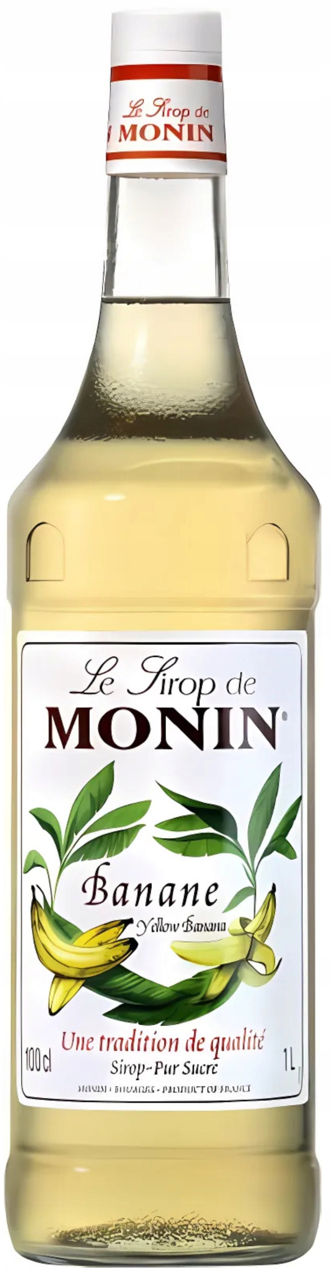 Levně Monin Sirup banane jaune/žlutý banán Sklo 1l