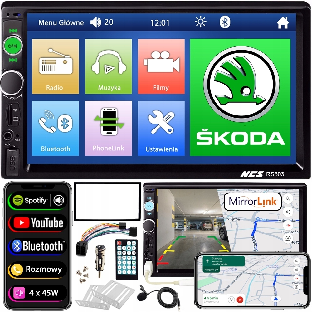 Automobilové Rádio pre Škoda Octavia 1 I 1996 2010