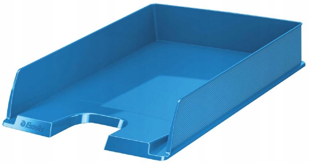 Półka na dokumenty A4 szufladka tacka niebieska
