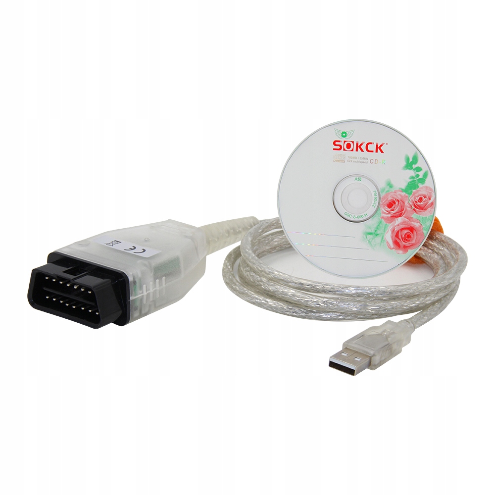 Bmw Inpa Dis Kabel Pc K+dcan FT-232RL diagnostyka kodowanie Seria E E60 E90