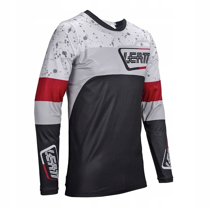 Crossová mikina Leatt Moto 4.5 Enduro Ice čierna šedá Darčeky