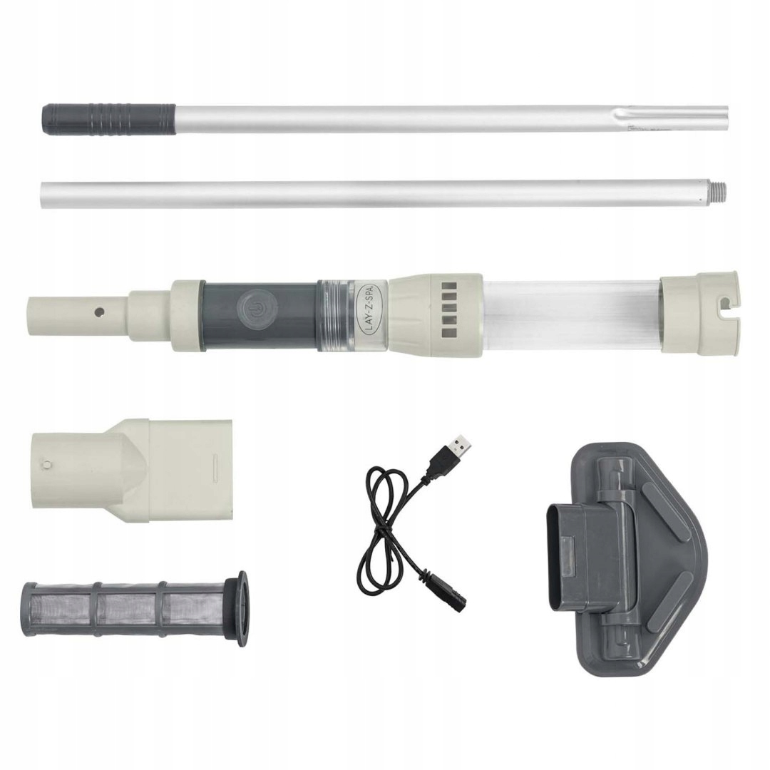 BEZPRZEWODOWY ODKURZACZ DO BASENU AKUMULATOROWY BASENOWY BESTWAY LAY-Z-SPA