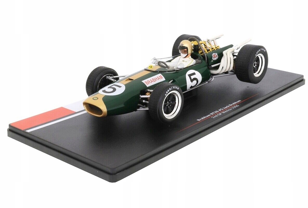 Brabham BT20 #5 J.brabham Gp Mexico 1966 Mcg 1:18