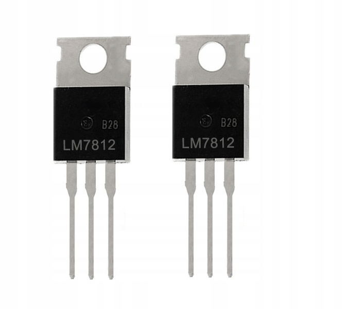 STABILIZATOR NAPIĘCIA 7812 L7812CV TO220 UKŁAD SCALONY