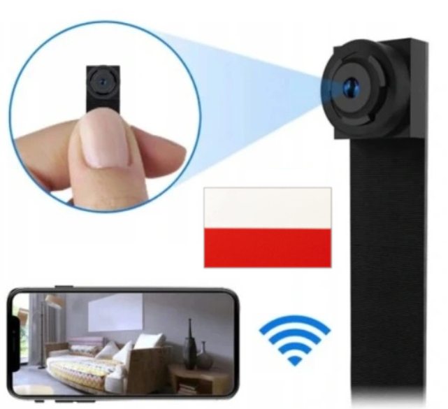 Kamera mini kamera špionážní popruh WiFi tlačítko Návod V Češtině