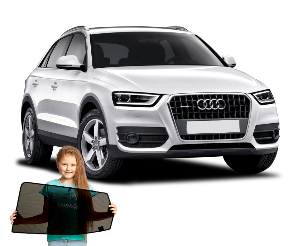 Záclony Rolety Kryty Dedikované na magnety pro Audi Q3 I 1 2011-2018