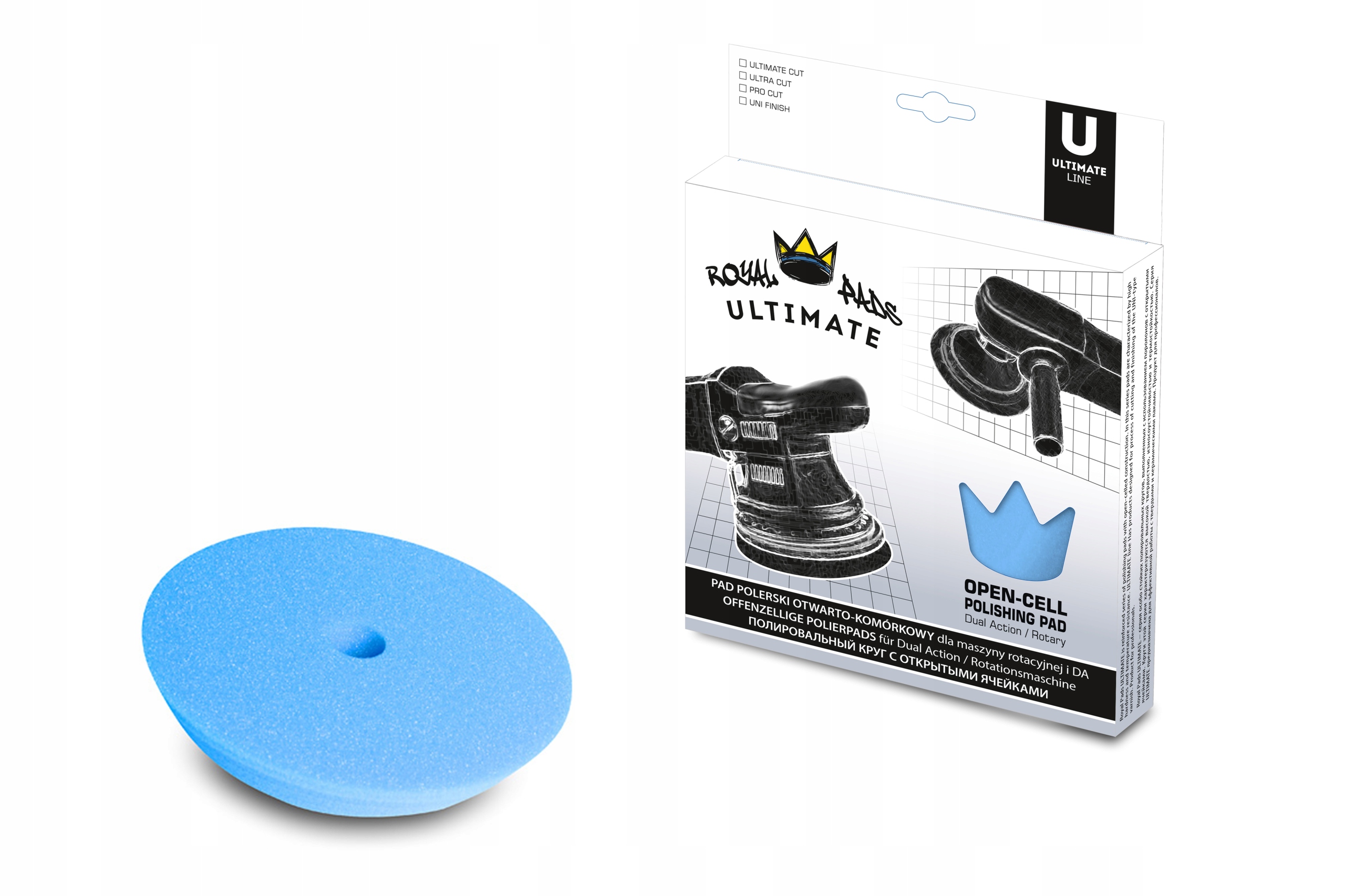 

Royal Pads Ultimate Uni Finish miękki pad 80/100mm