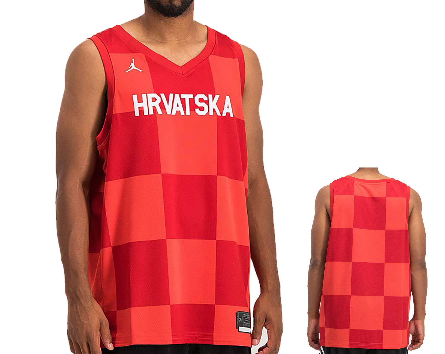Koszulka Koszykówka Hravatska Chorwacja Jordan Limitowana CQ0141657 XXL