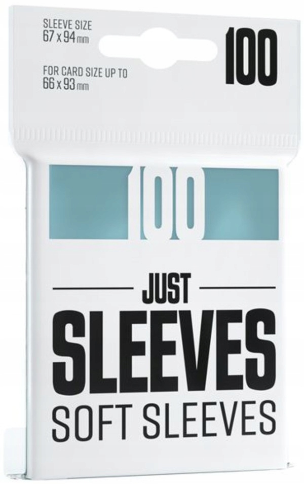 

Koszulki Just Sleeves Soft Sleeves Clear 100