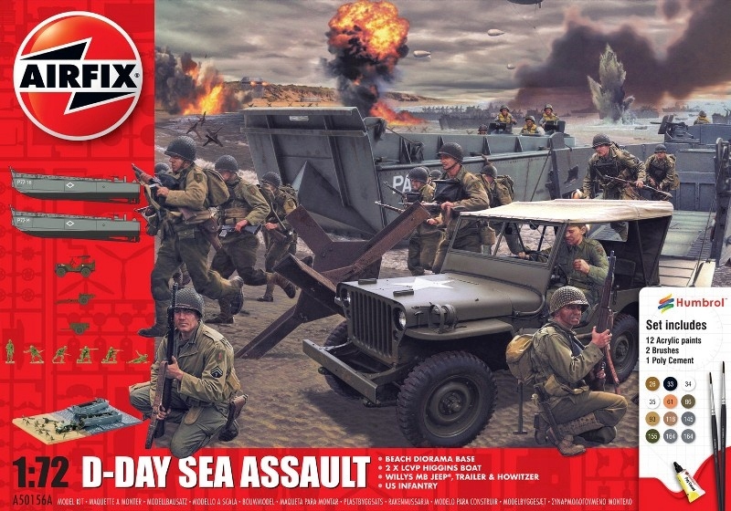 Airfix 50156A Den D 75. výročí Sea Assault 1:72