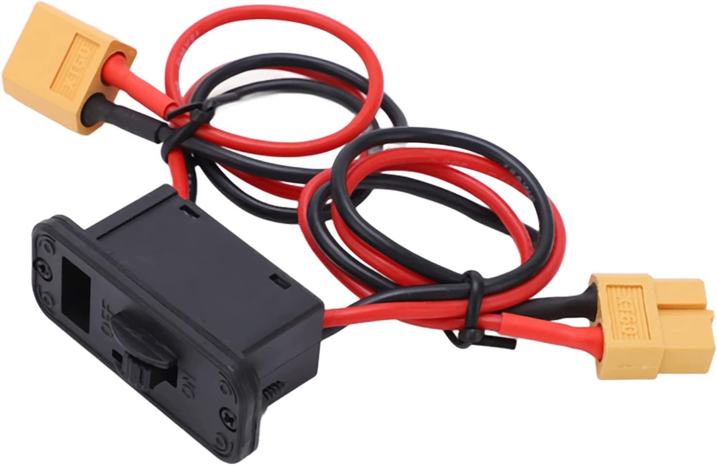 Přepínač XT60 Rc On Off Silikonový Drát 18AWG Měď