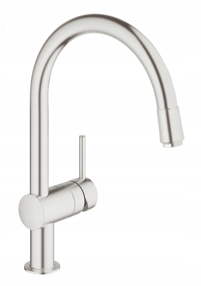 Grohe kuchynská batéria farba nerezová oceľ Minta Supersteel 32918DC0
