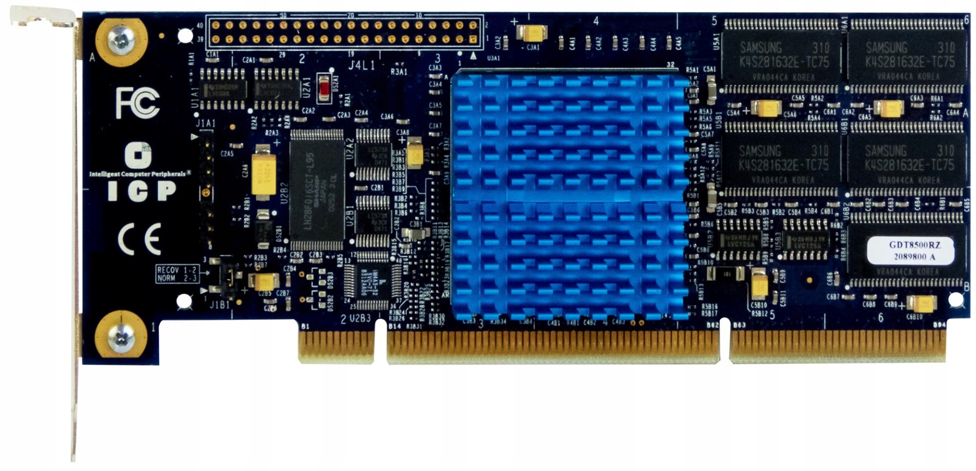 Icp GDT8500RZ Pcix Lp Řadič Diskových Polí