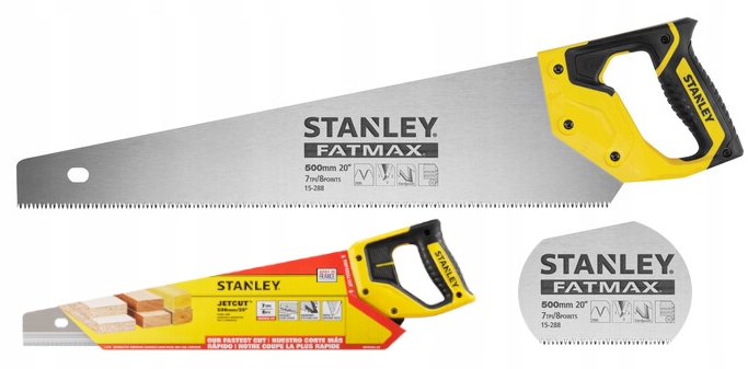 

Stanley 15-288 Piła Płatnica Jet Cut 500mm 7z/cal