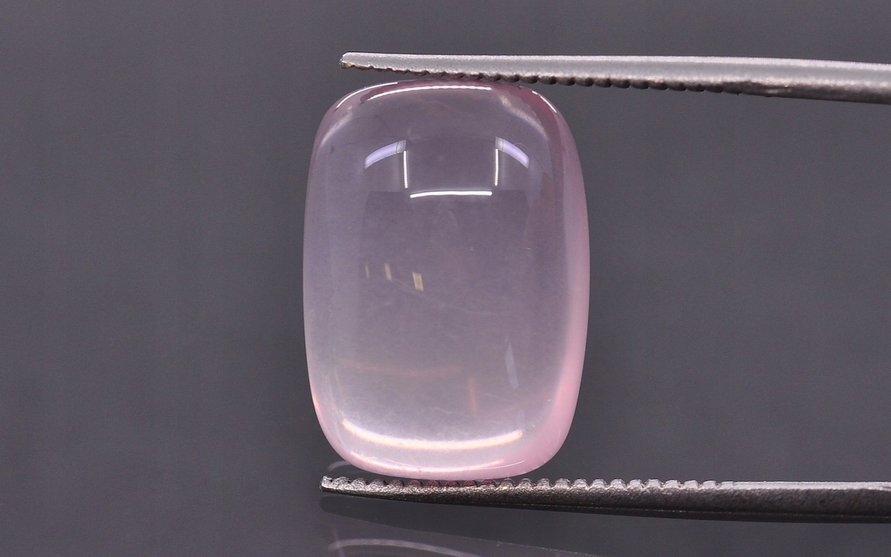 Růženín Aa kabošon cushion 14x10 mm