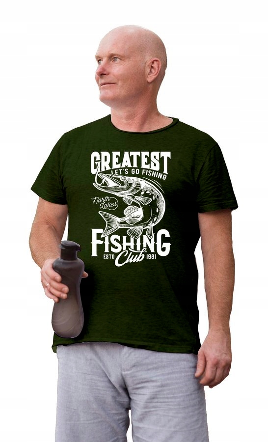 

Koszulka męska Greatest Fishing Club t-shirt S