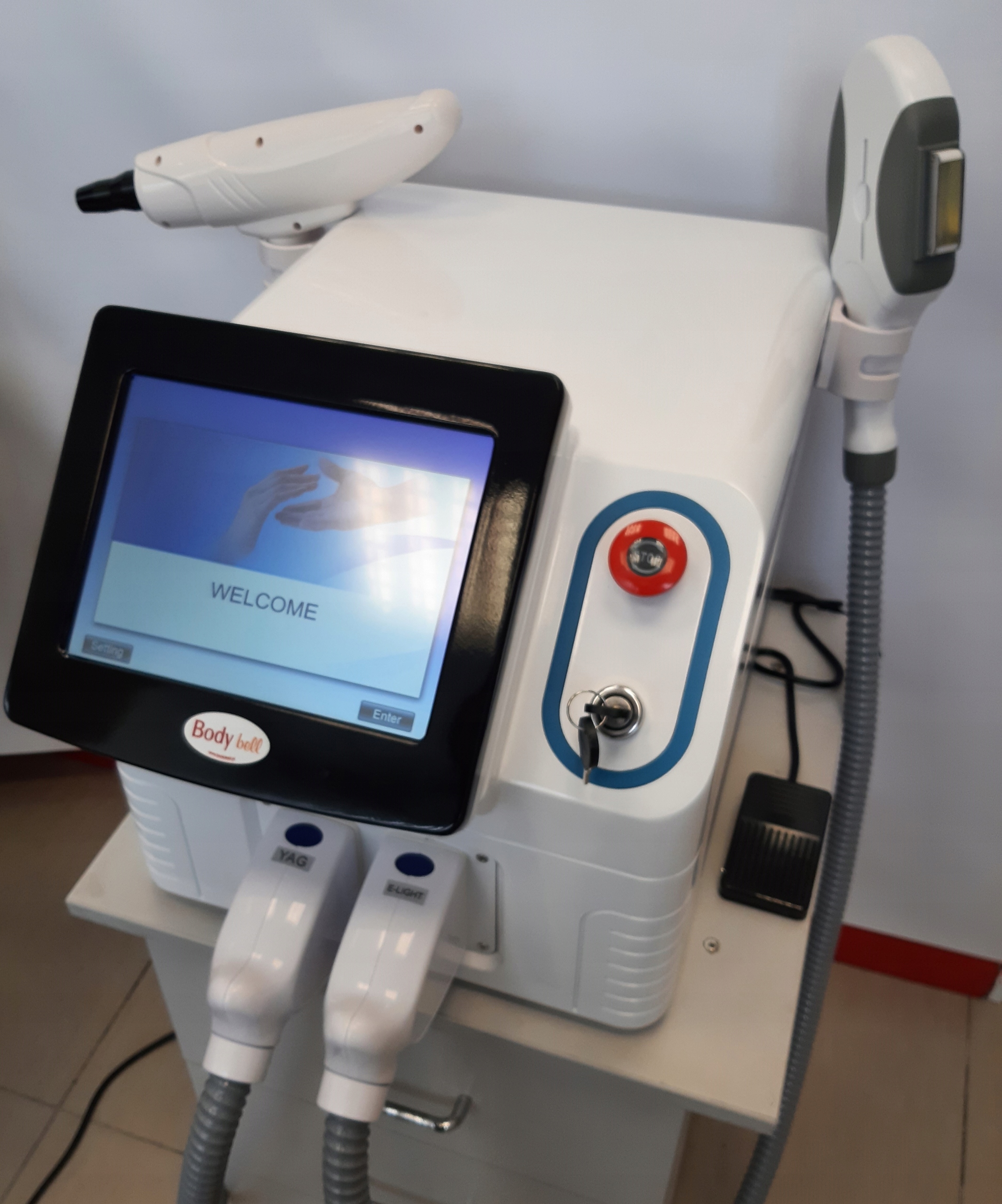 Ipl, Shr, Opt, laser Nd-Yag, Q-přepínač školení