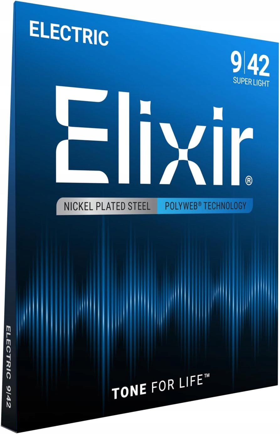 Elixir Polyweb 12000, 9-42 struny do gitary elektrycznej