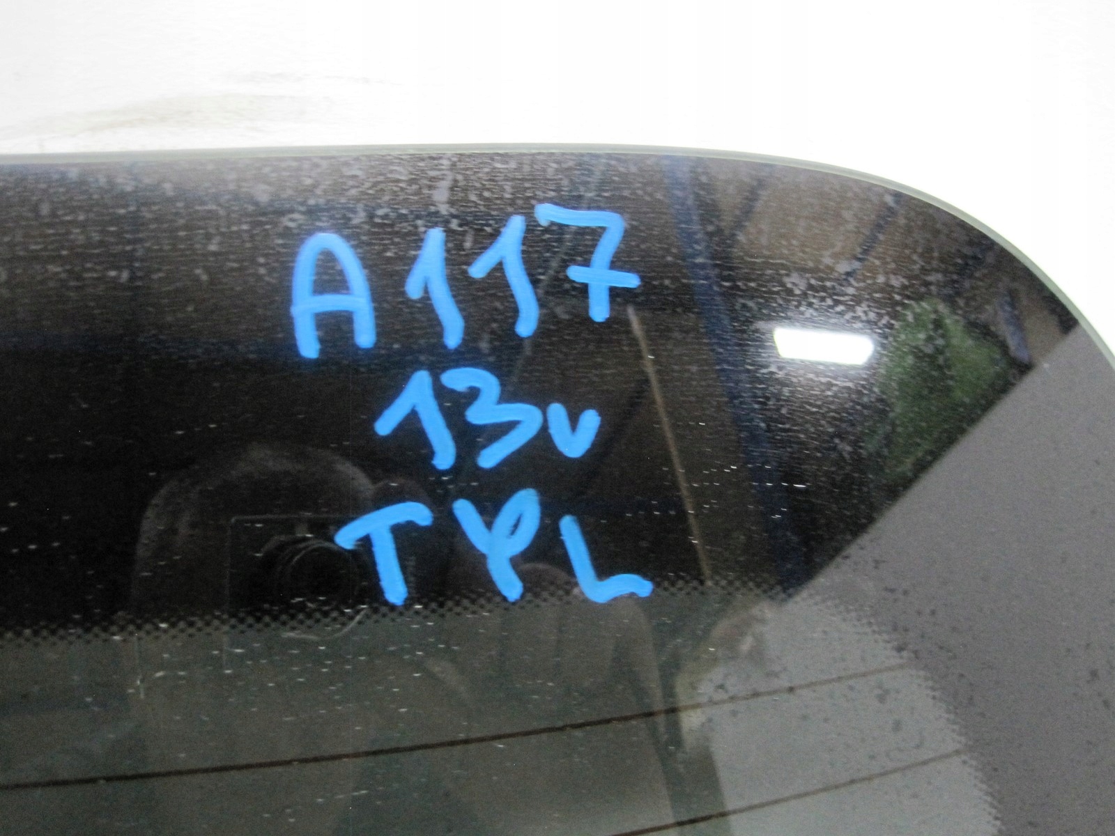 window rear rear part MERCEDES 117 A1176700380