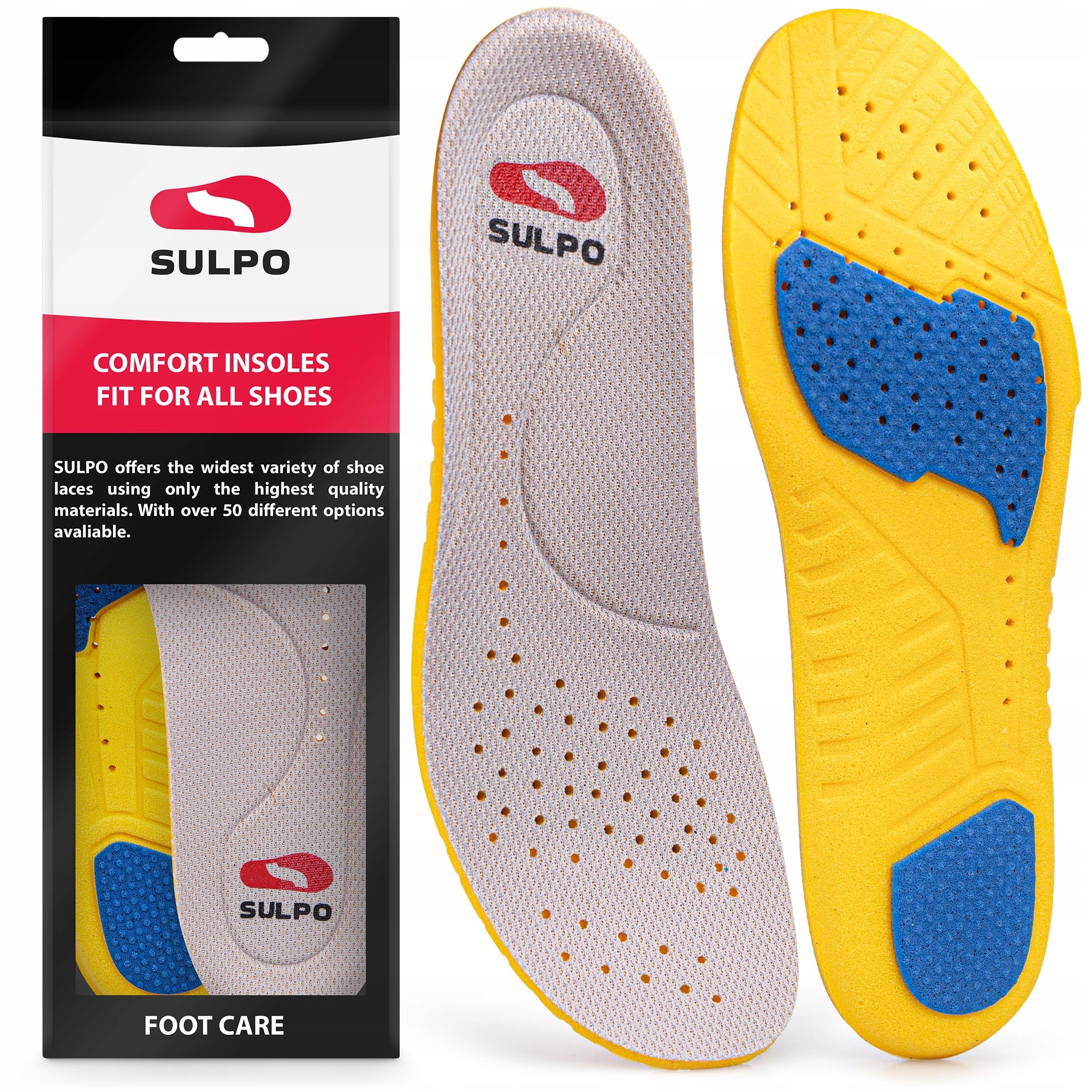 

Wkładki do butów bolące pięty masujące rozm_42