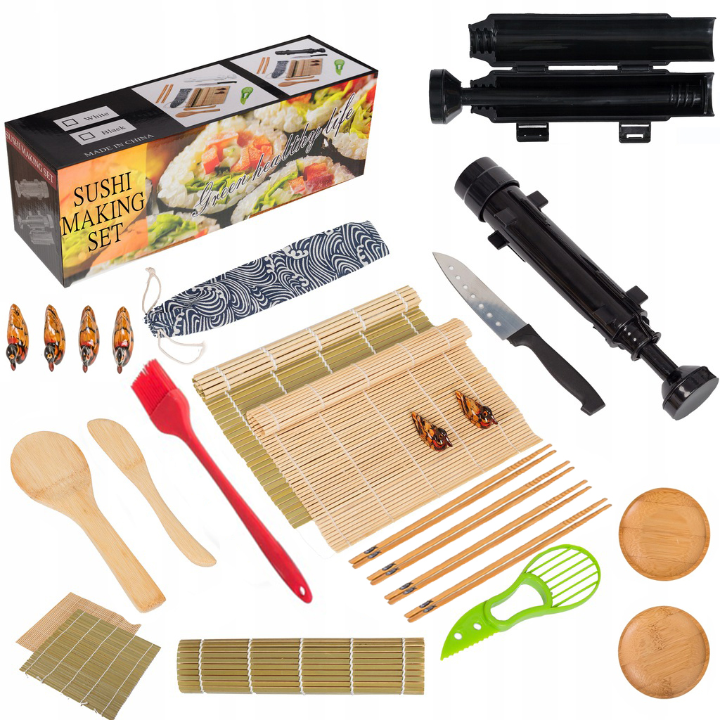 

Zestaw Maszynka Do Robienia Sushi Z Rolka Mata
