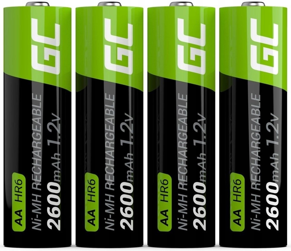 Green Cell 4x Akumulator AA HR6 2600mAh GR01 Marka Green Cell