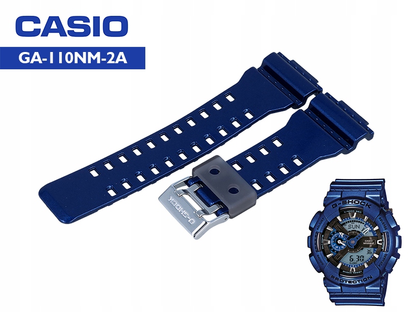 

Pasek Casio GA-110NM Niebieski