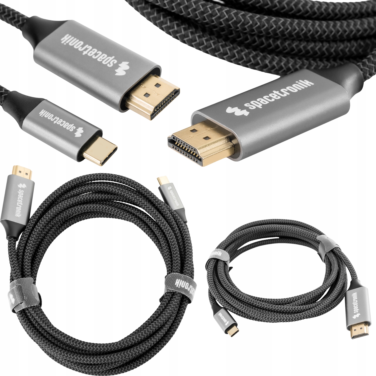 Kabel Usb-c 3.1 Hdmi 4K Spacetronik KCH-SPA050 5 m
