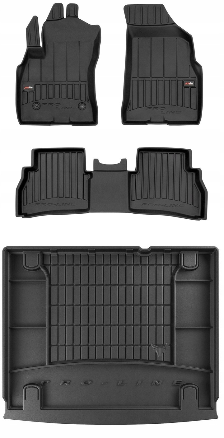 Set 3D Koberce a rohože Fiat Doblo 2 Kombi 2010-2020