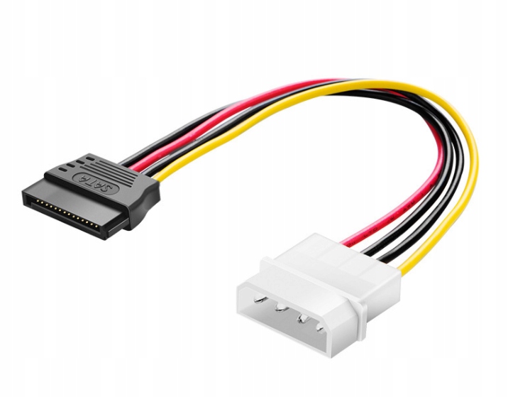 

Kabel Zasilający Sata 15CM Hdd Ssd