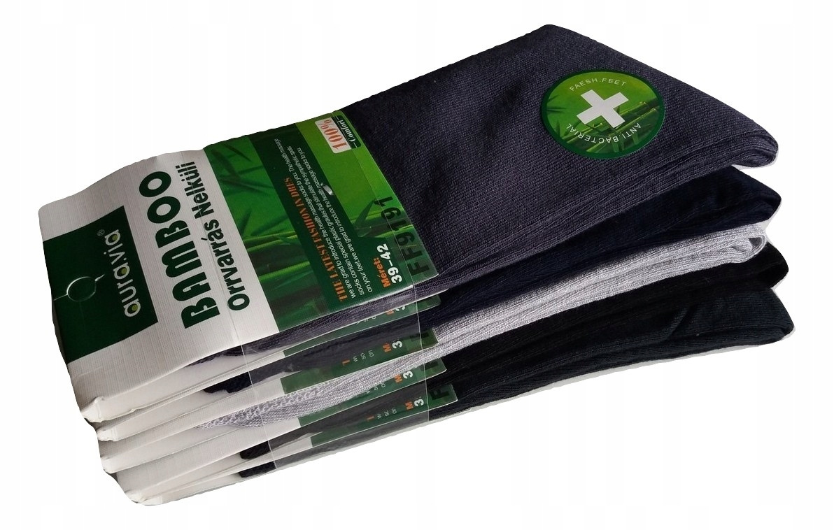 5x мужские носки из бамбука микс АУРА.VIA 39-42