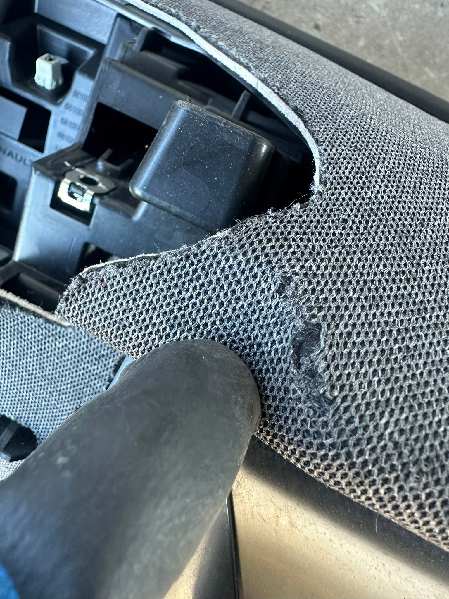 RENAULT MEGANE V E-TECH console dashboard panel airbags POWIETRZNE adjusters PASOW