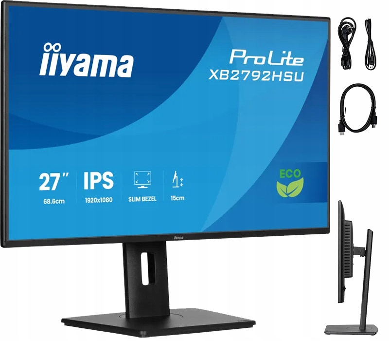 Monitor iiyama ProLite XB2792HSU-B1 27 Ips Led 120Hz /hdmi, Dp/