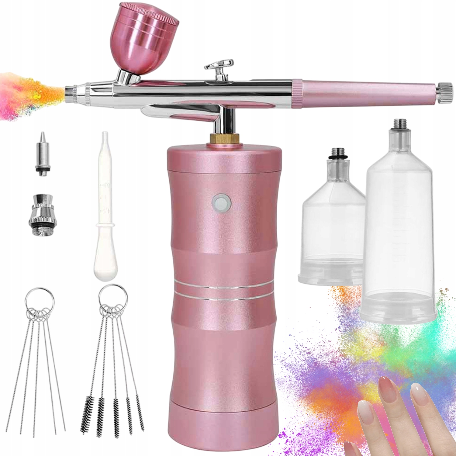 Aerograf Na Zdobení Nehtů Pro Tetování A Líčení, Jemný Tichý Proud