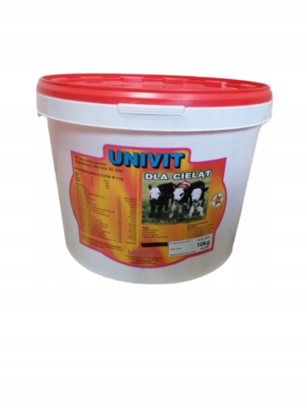 Mieszanka uzupełniająca dla cieląt 10kg Kod producenta univit 4% CJ