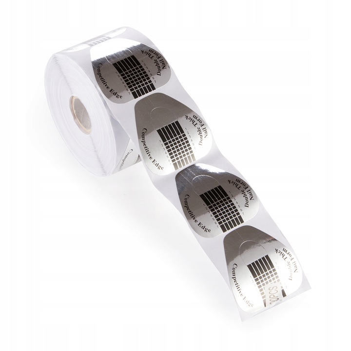 Szablony Formy Do Akrylu Żelu Srebrne 100szt prof