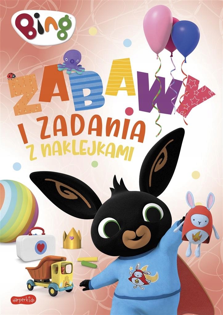 

Bing Zabawy i zadania z naklejkami 2 pacynka Kd