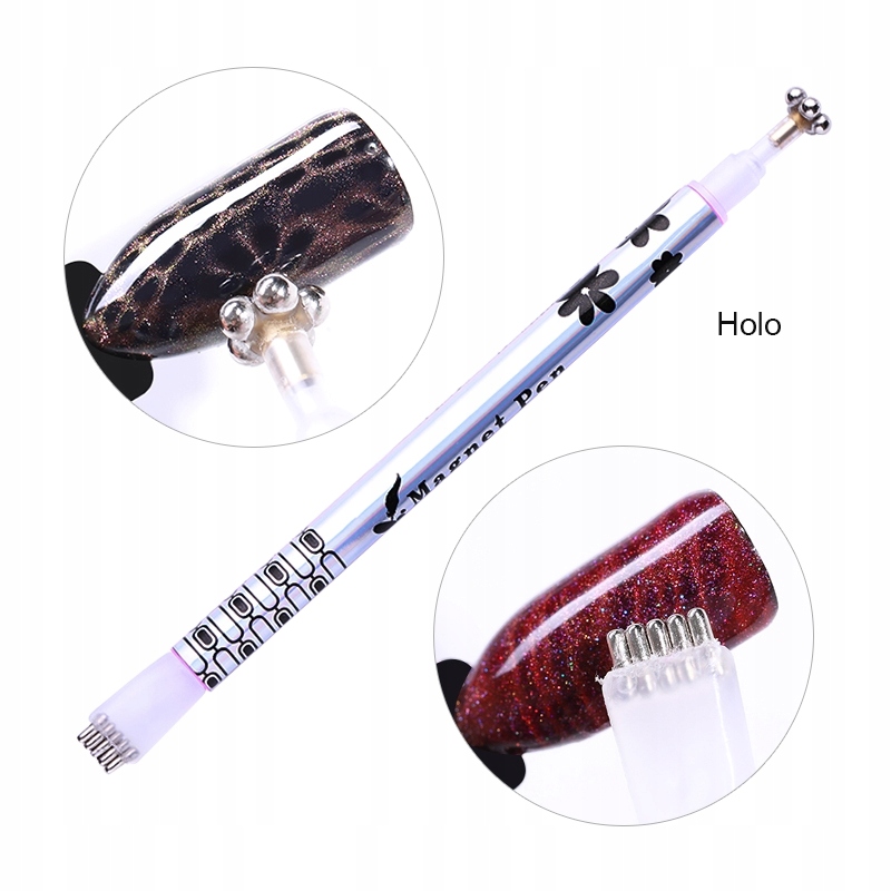 Cat Eye/Kocie Oko - Magnes dwustronny - MAGNETYZER Kwiatek