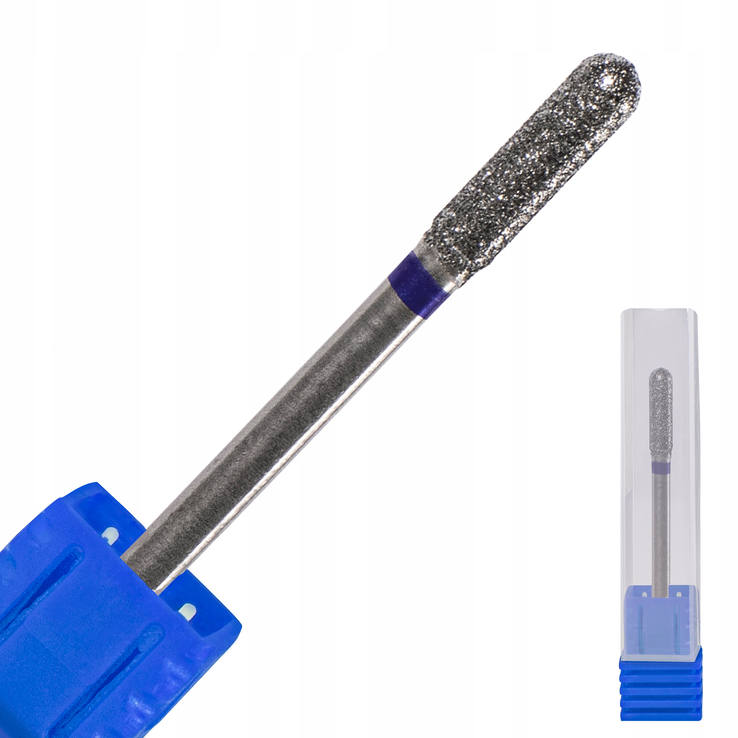 

Frez Diamentowy do żelu akryl hybryd skórek walec