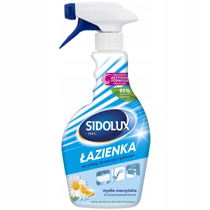

Sidolux Łazienka Spray Mydło Marsylskie & Świe