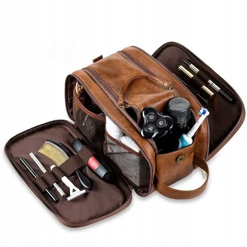 Torba Kosmetyczka Podróżna Męska Saszetka Organize Wodoodporna Z Uchwytem