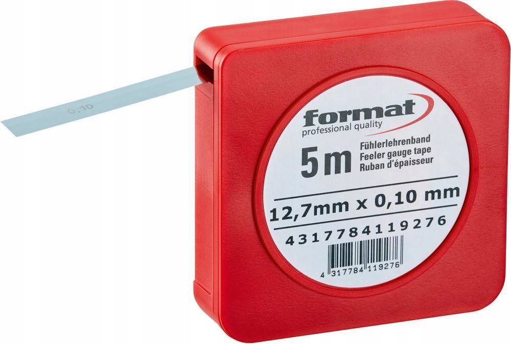 

Szczelinomierz tasmowy 0,01mm Format