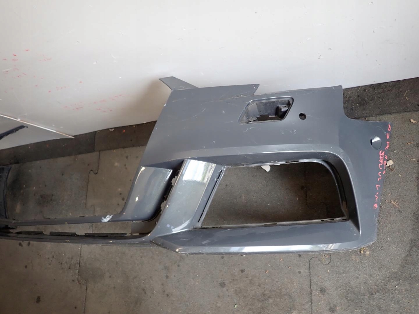 bumper front front AUDI A3 LIFT 2016- sedan S-LINE 8V