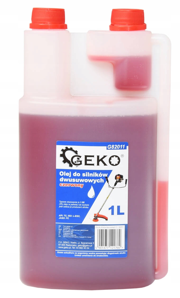 

Olej Do Silników Dwusuwowych Czerwony