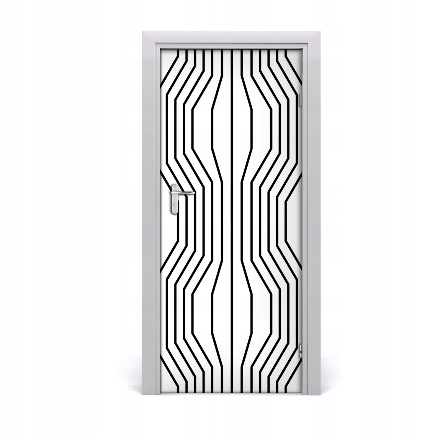

Naklejka fototapeta na drzwi Geometryczne linie