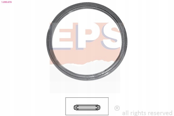 USZCZELKA TERMOSTATU RENAULT CLIO 2,0 16V 1-890-678