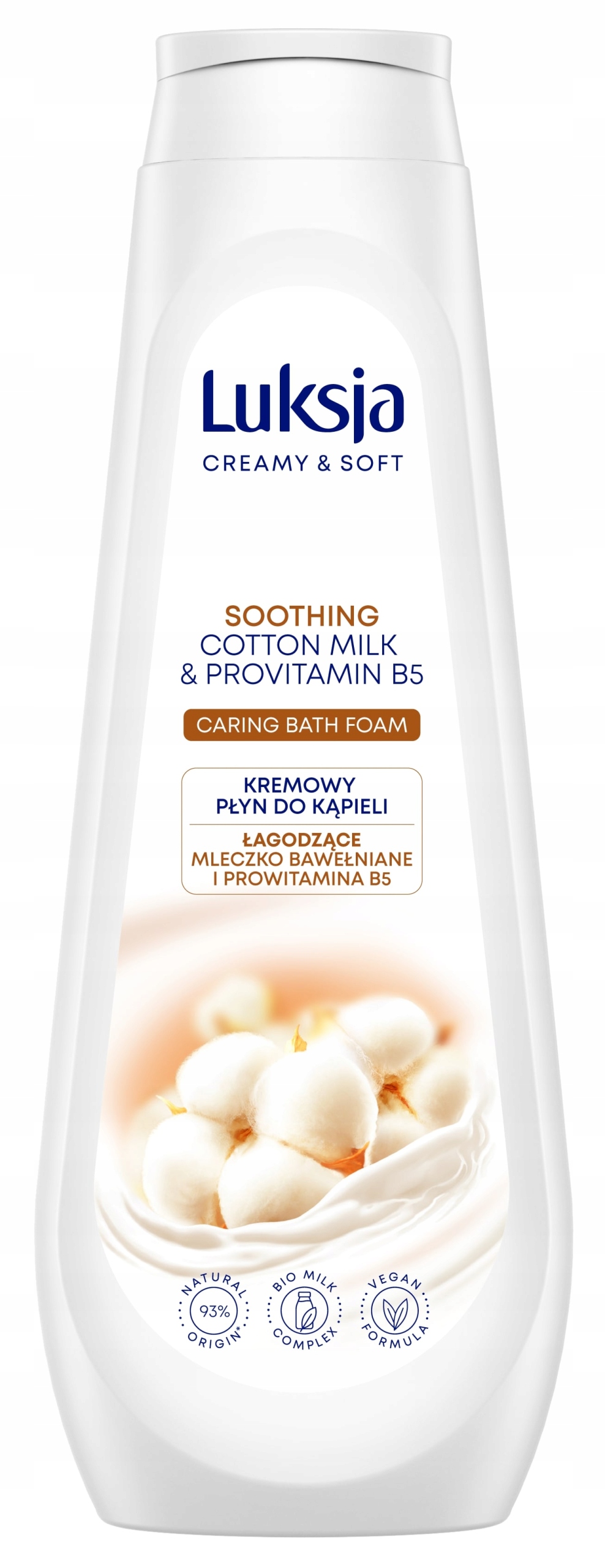 

Luksja Creamy & Soft Kremowy płyn do kąpieli M
